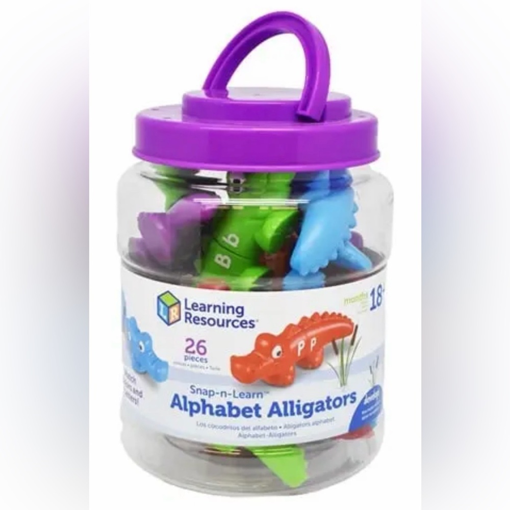 Snap-n-Learn Alphabet Alligators
